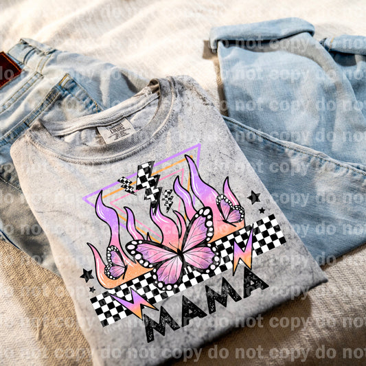 Mama Butterfly Plaid