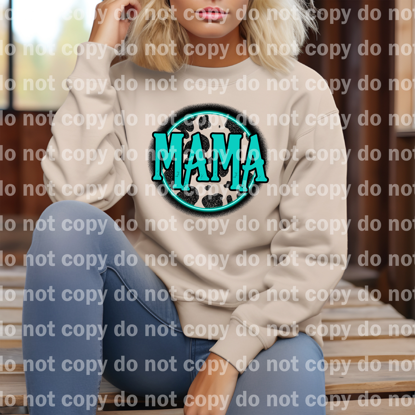 Mamá Vaca Impresión Sueño Impresión o Impresión de Sublimación