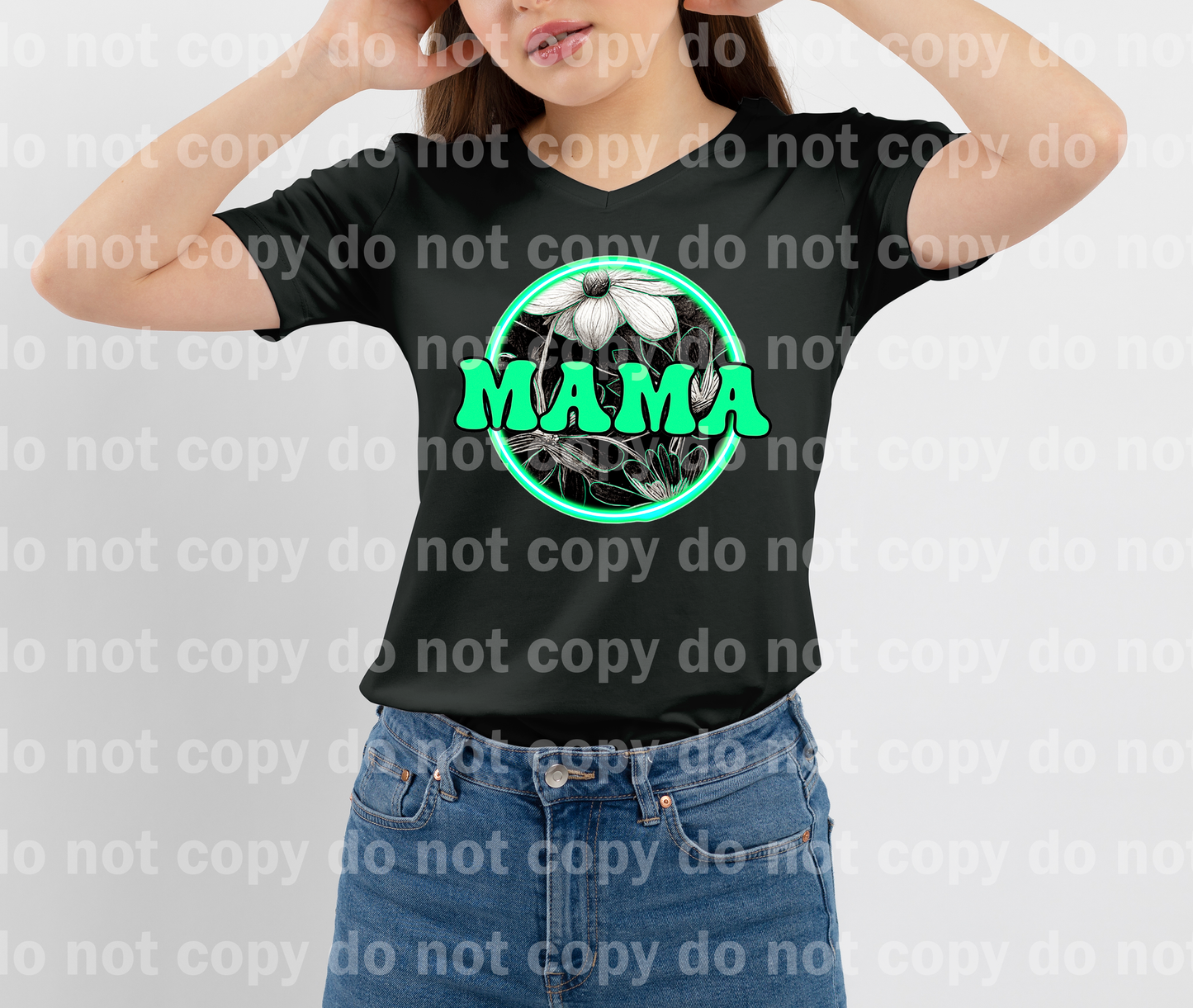 Mama Flowers Dream Print or Sublimation Print