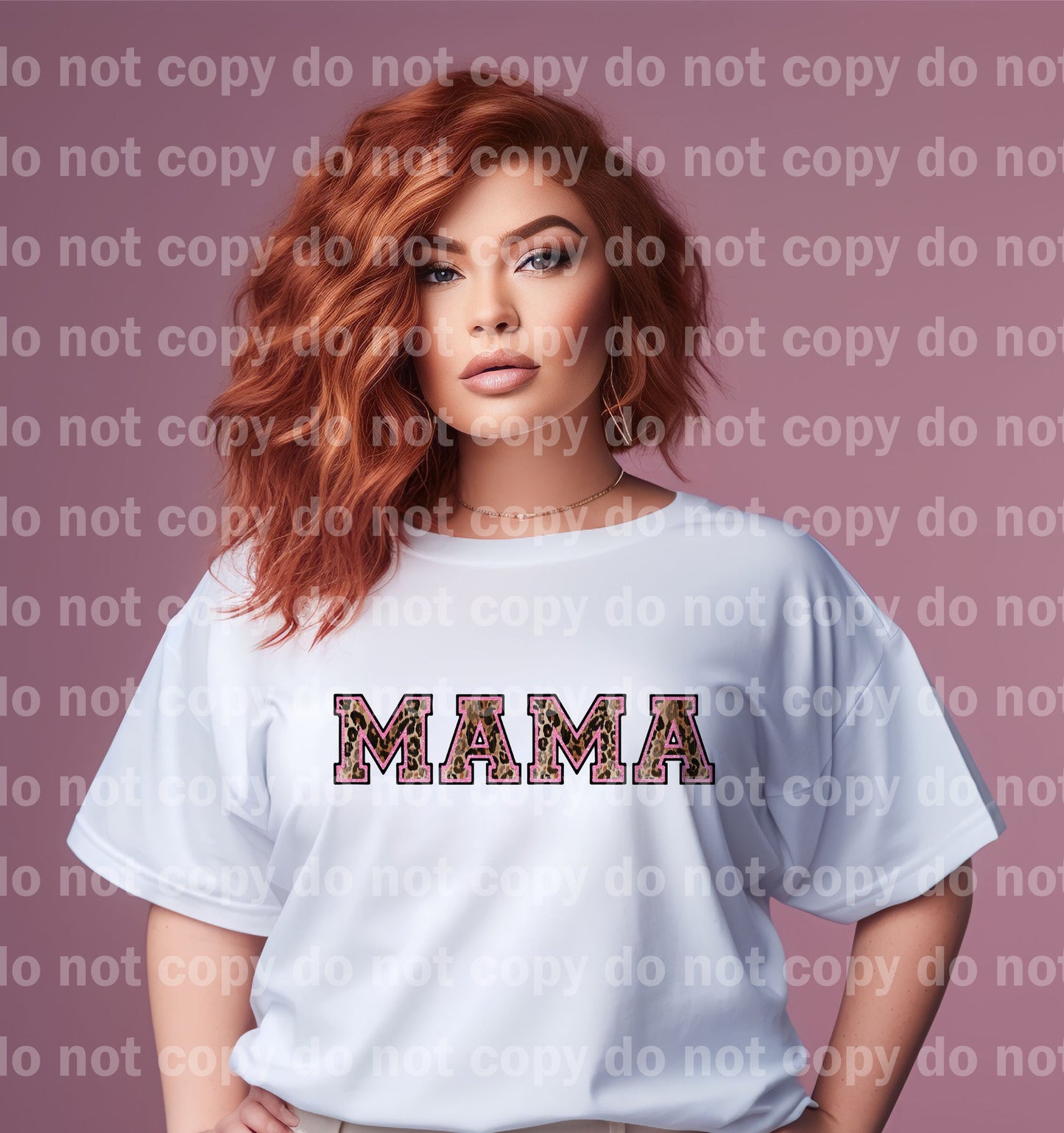 Mama Leopard And Glitter Dream Print or Sublimation Print