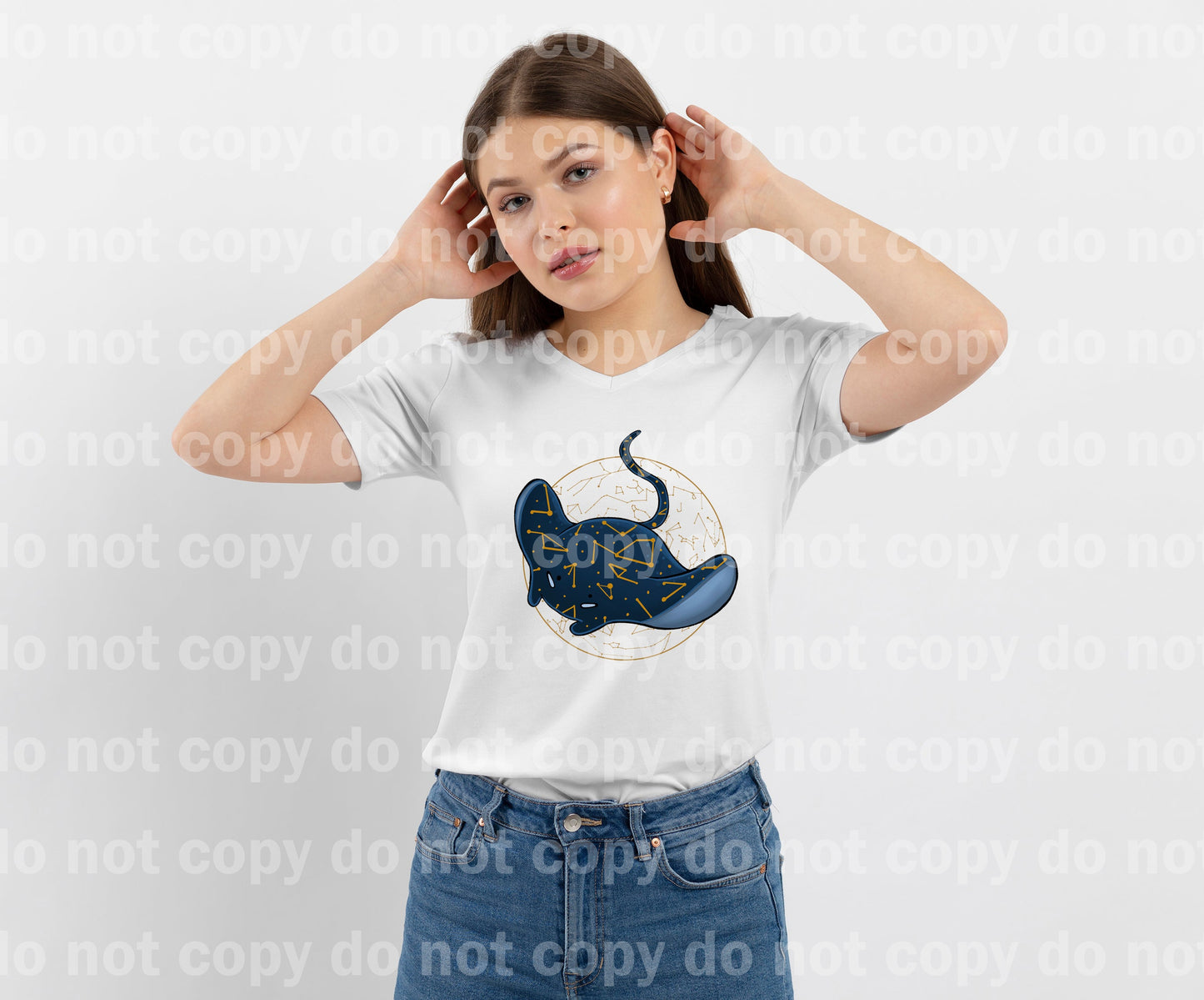 Manta Ray Constellation Dream Print or Sublimation Print