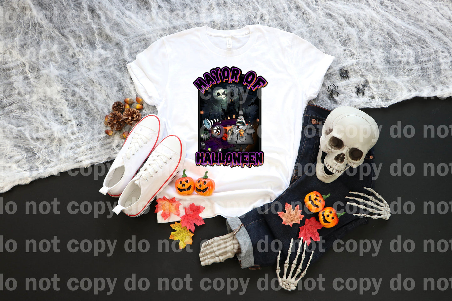 Mayor Of Halloween Frame Dream Print or Sublimation Print