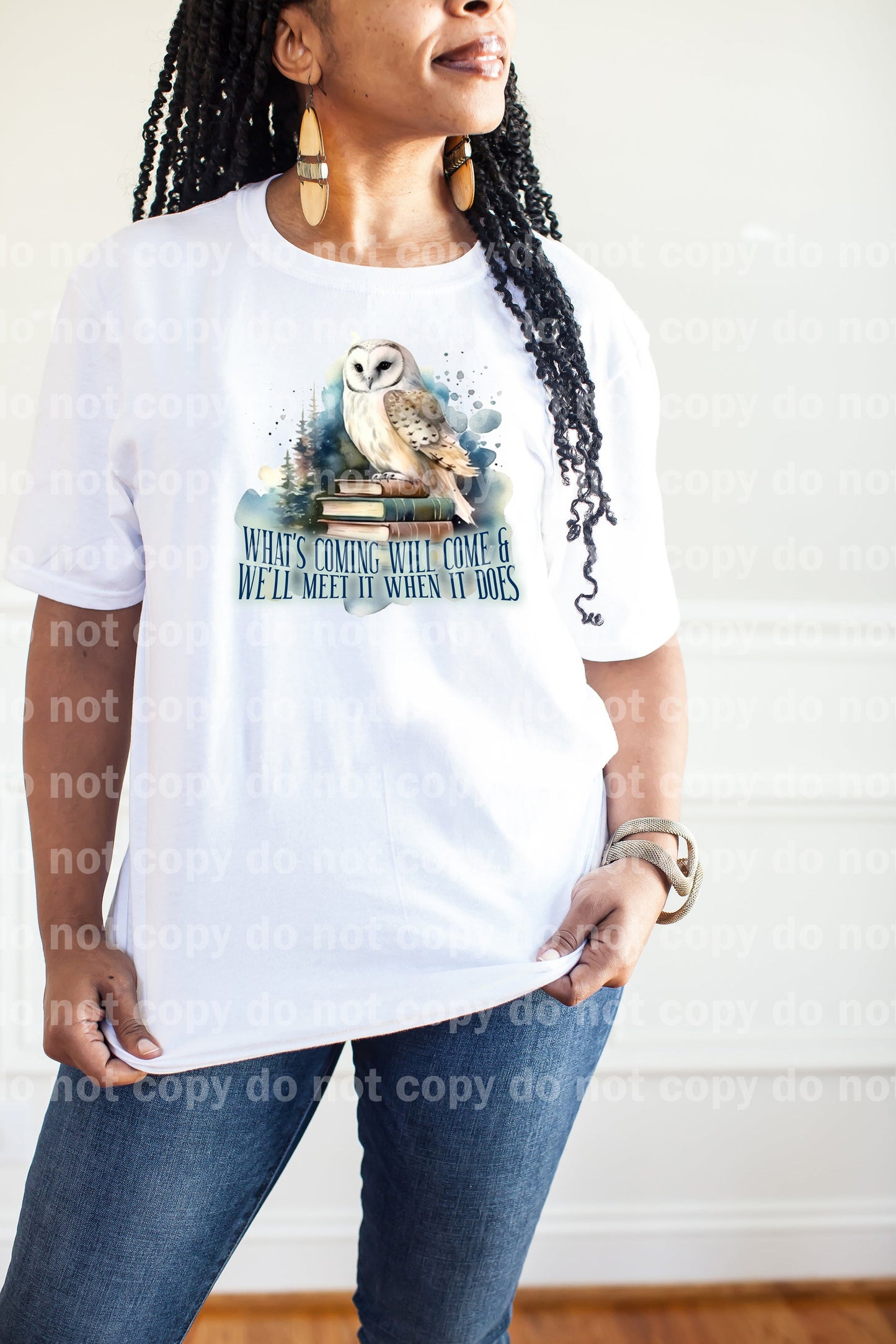 What's Coming Will Come And We'll Meet It When It Does Dream Print or Sublimation Print
