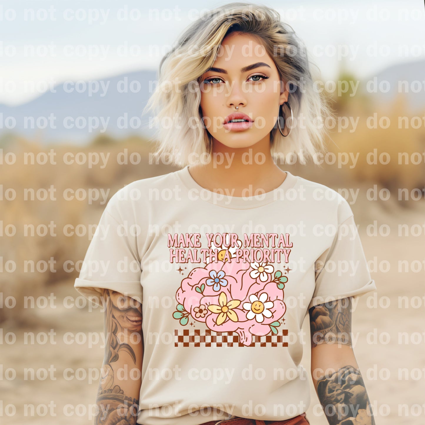 Make Your Mental Health A Priority Dream Print or Sublimation Print