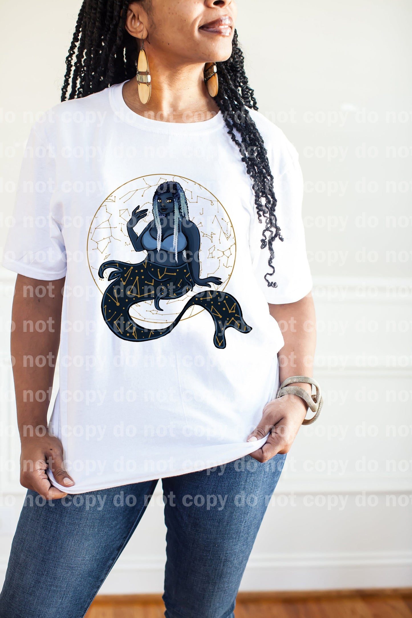 Mermaid Constellation Dream Print or Sublimation Print