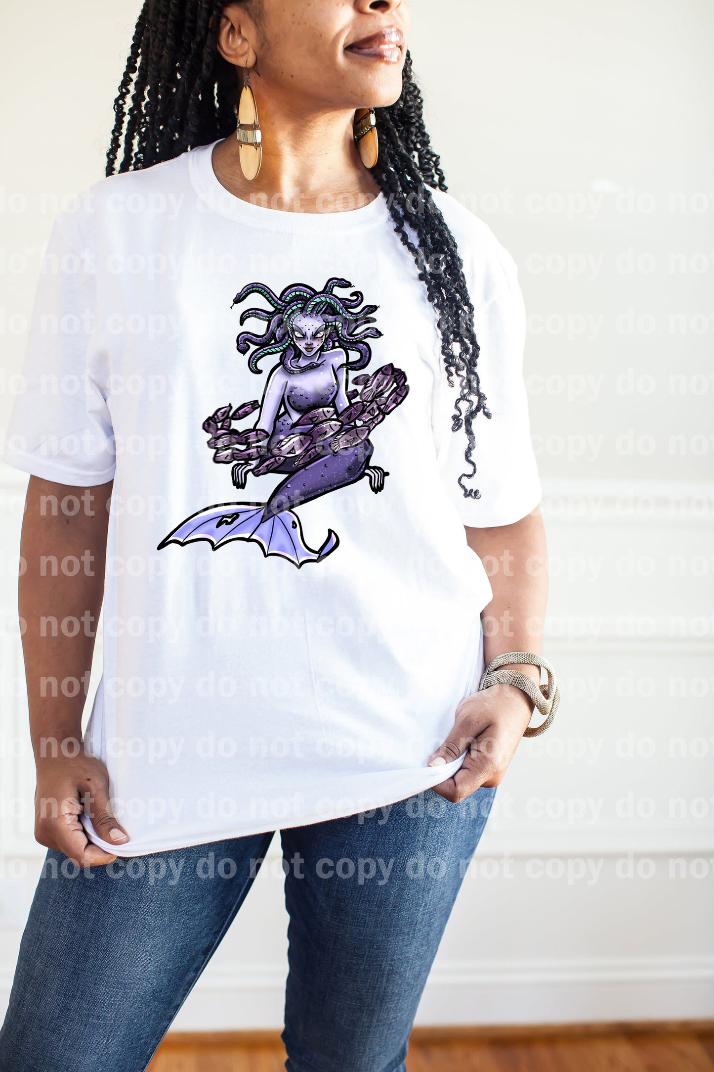 Mermaid Snake Dream Print or Sublimation Print