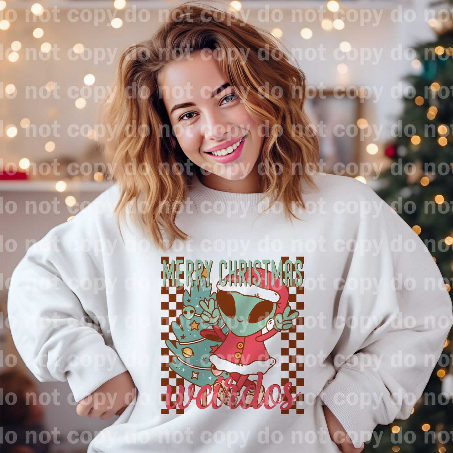 Merry Christmas Weirdos Dream Print or Sublimation Print