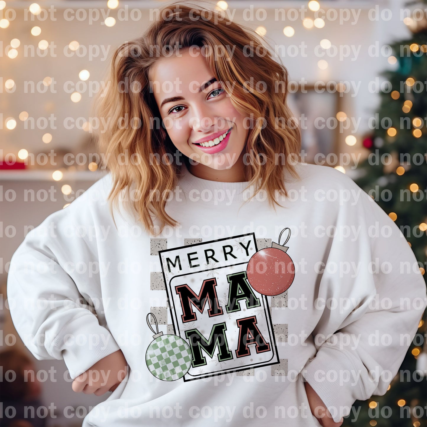 Merry Mama Varsity Dream Impresión o Impresión de Sublimación