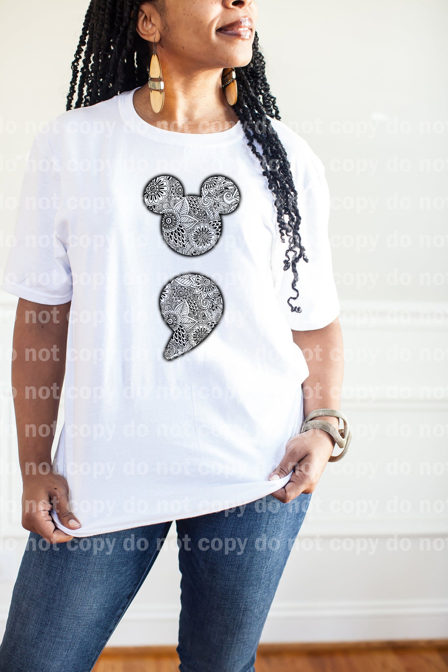 Mouse Semicolon Dream Print or Sublimation Print