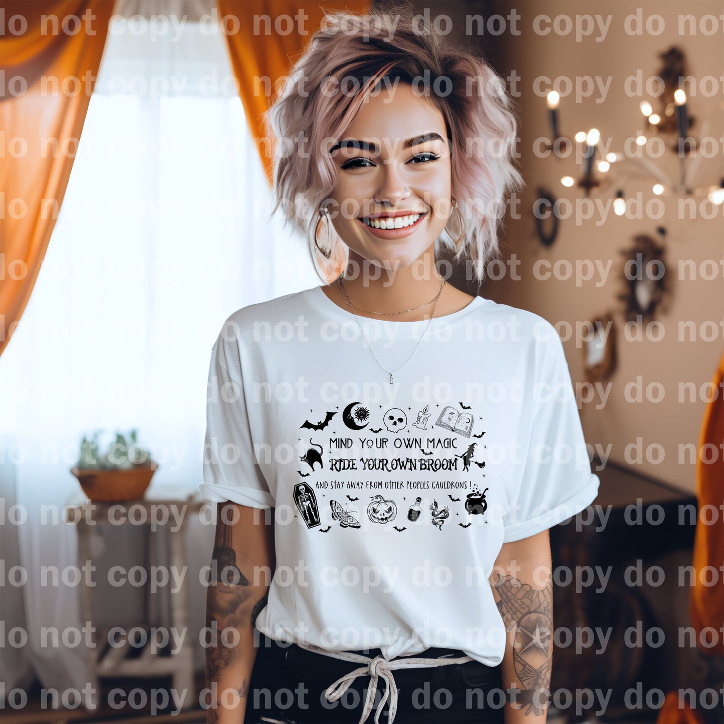 Mind Your Own Magic Ride Your Own Broom Dream Print or Sublimation Print