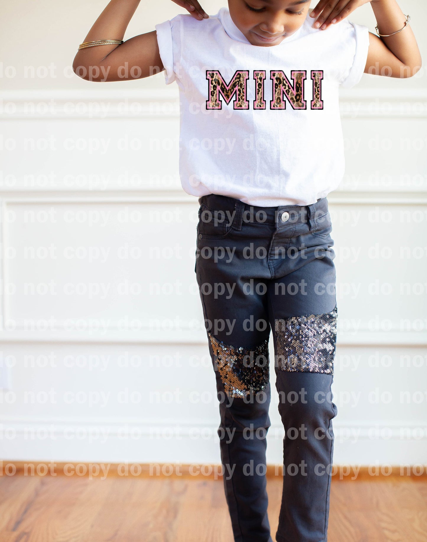 Mini Leopard And Glitter Dream Print or Sublimation Print