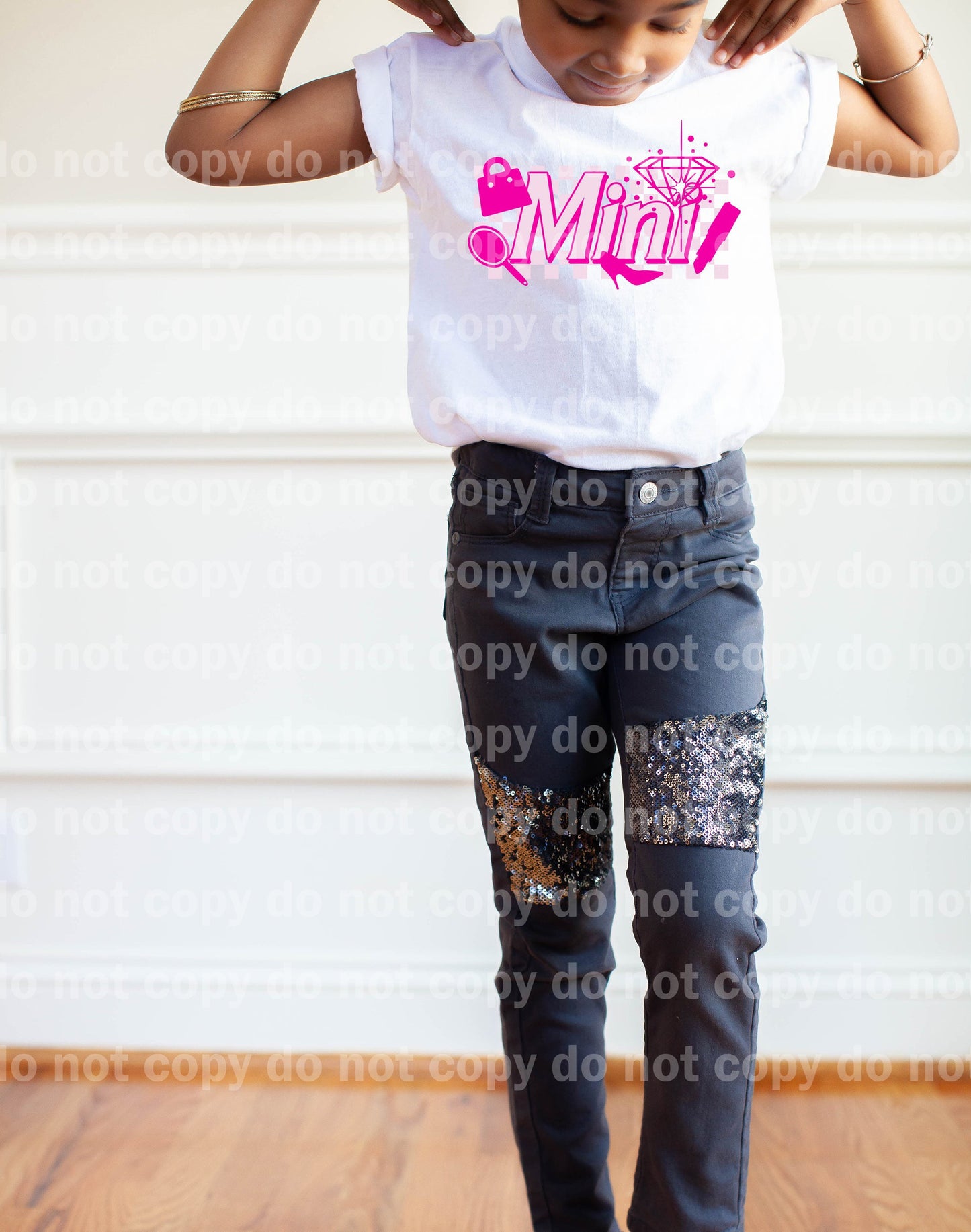 Mini Pink Plaid Dream Print or Sublimation Print