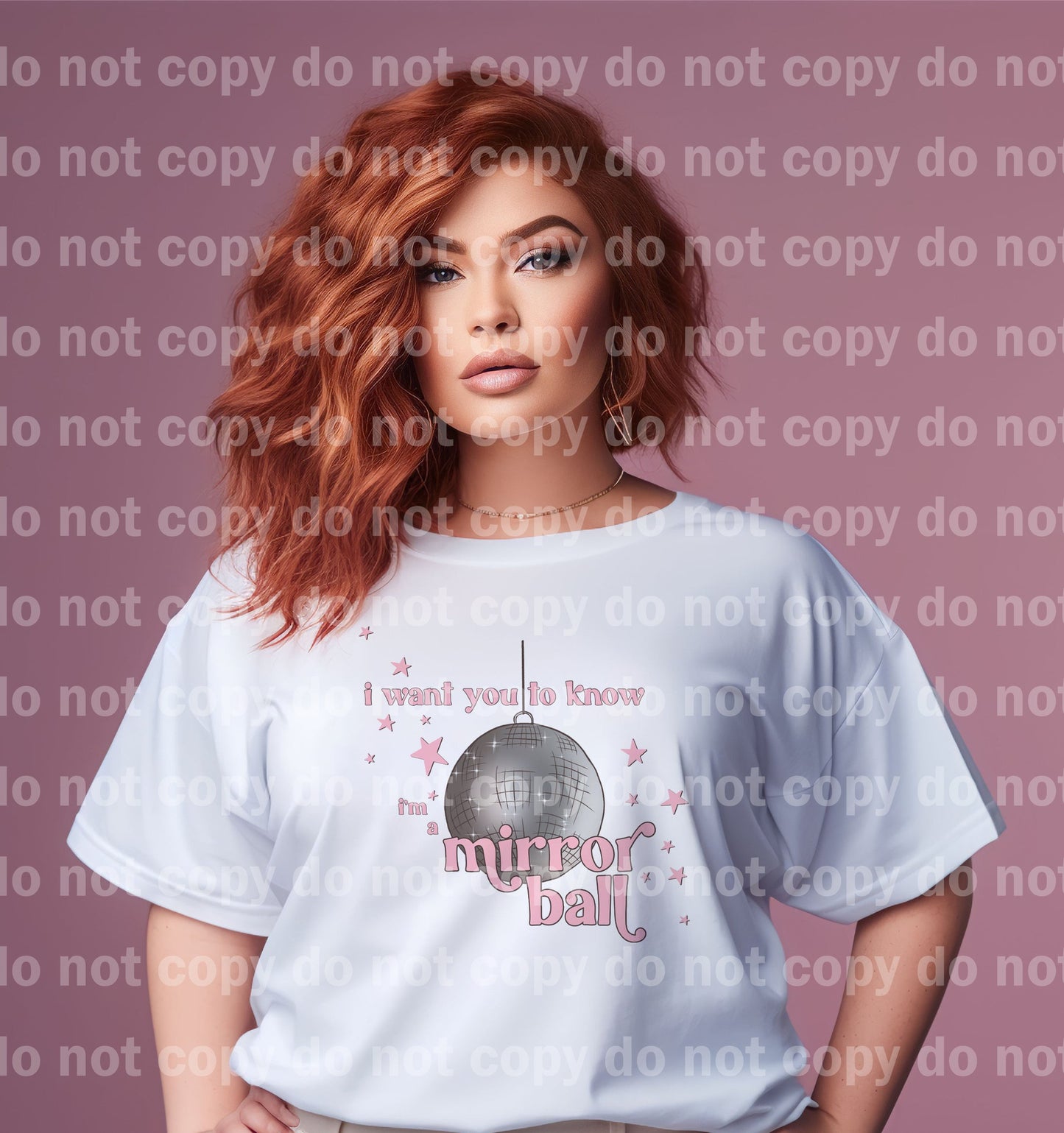 I Want You To Know Mirror Ball Dream Print or Sublimation Print