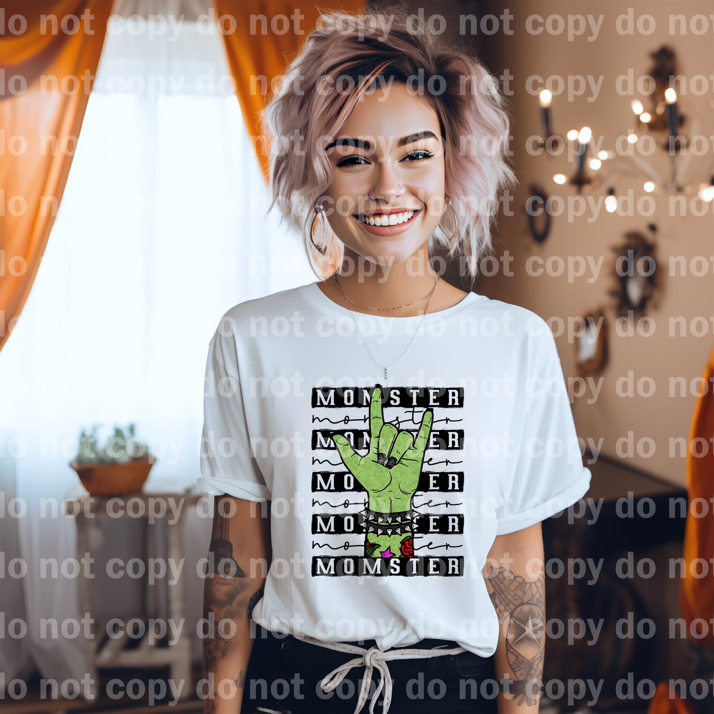 Momster Rock Hand Dream Print or Sublimation Print