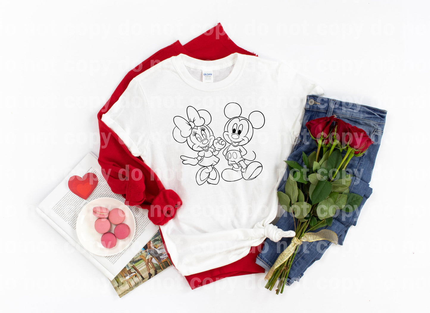 Mouse Outline Dream Print or Sublimation Print