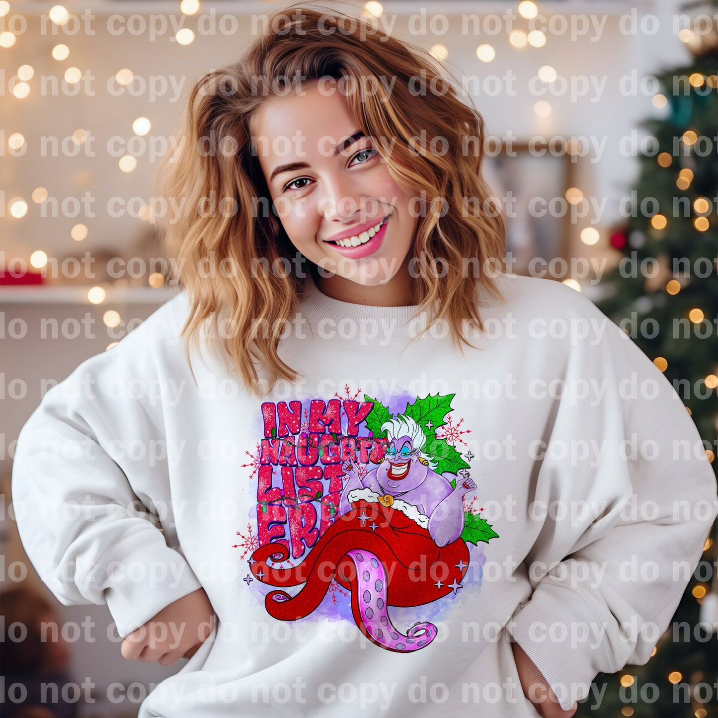 En My Naughty List Era Dream Print o Impresión por sublimación