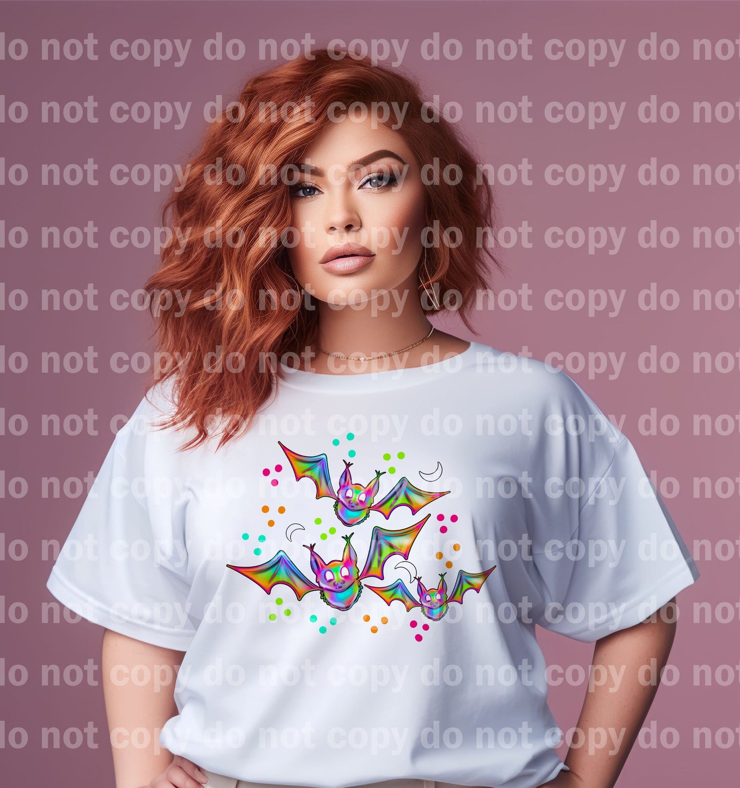 Neon Bats Dream Print or Sublimation Print