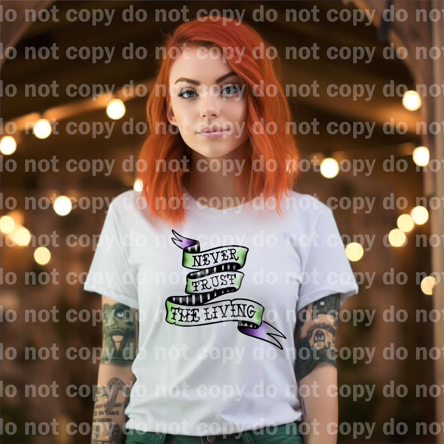 Never Trust The Living Dream Print or Sublimation Print