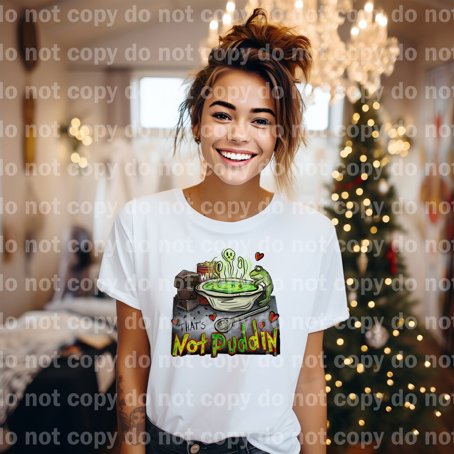 That's Not Puddin Dream Print or Sublimation Print