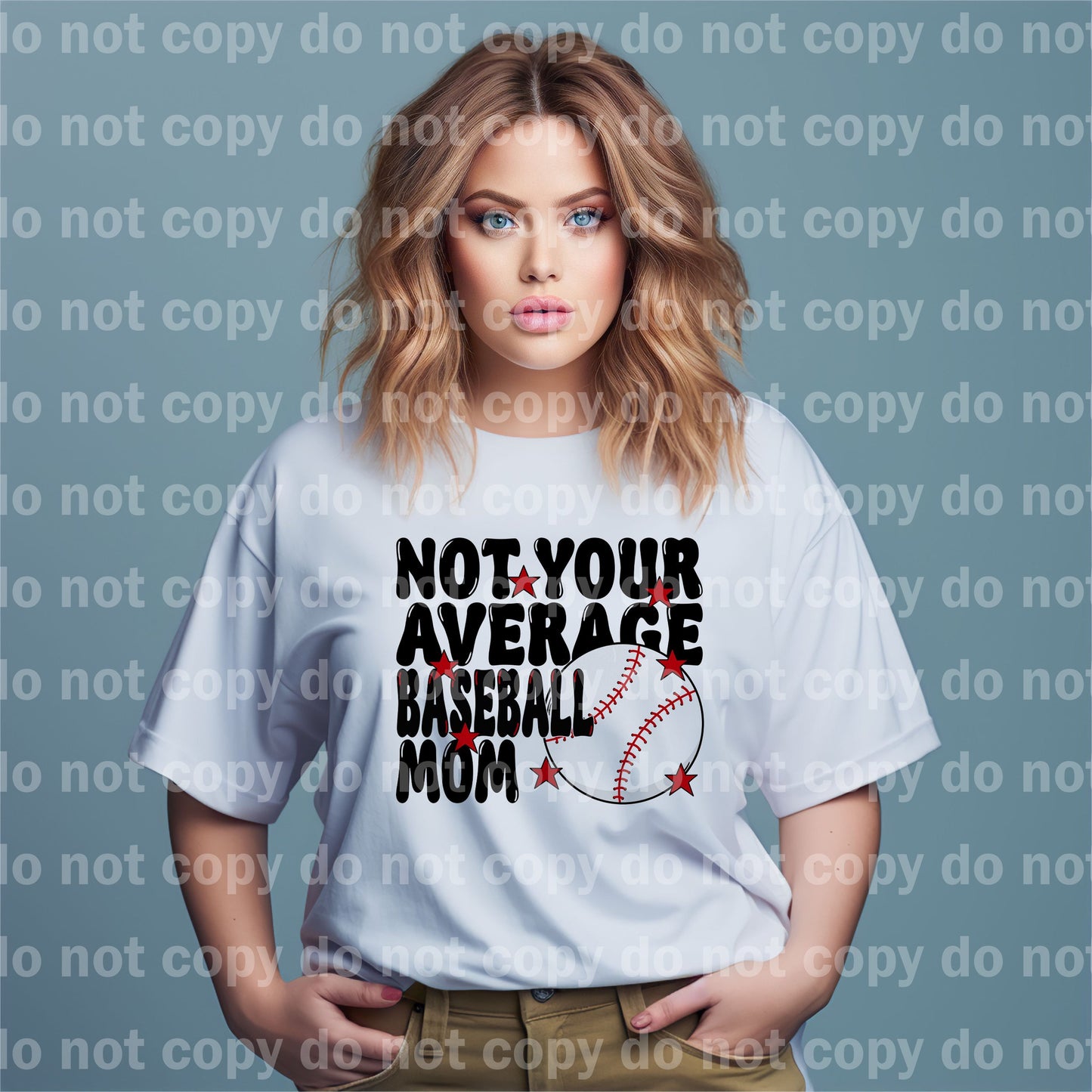 Not Your Average Baseball Mom Dream Print or Sublimation Print