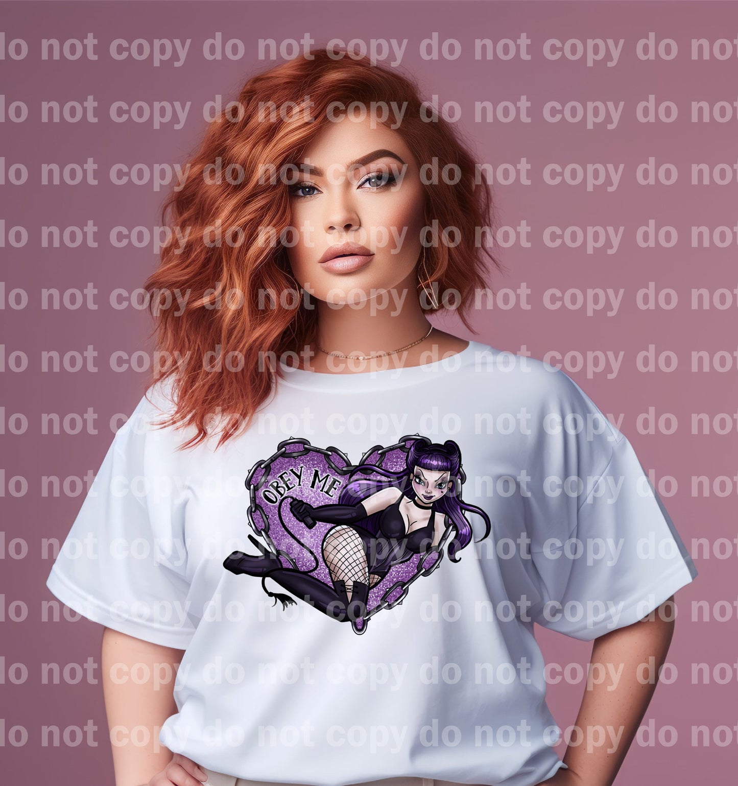 Obey Me Babe In Various Colors Dream Print or Sublimation Print