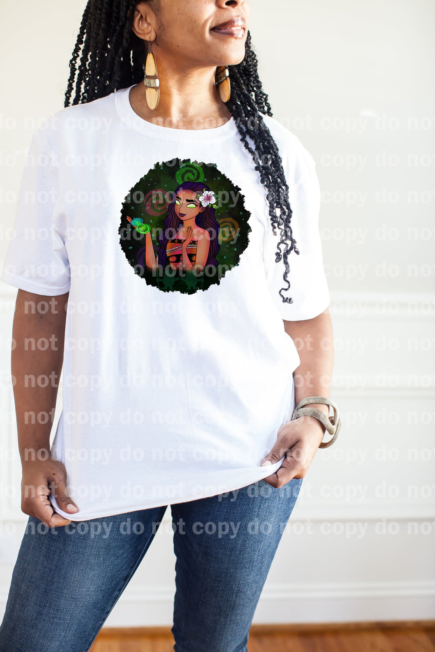 Ocean Princess Round Dream Print or Sublimation Print