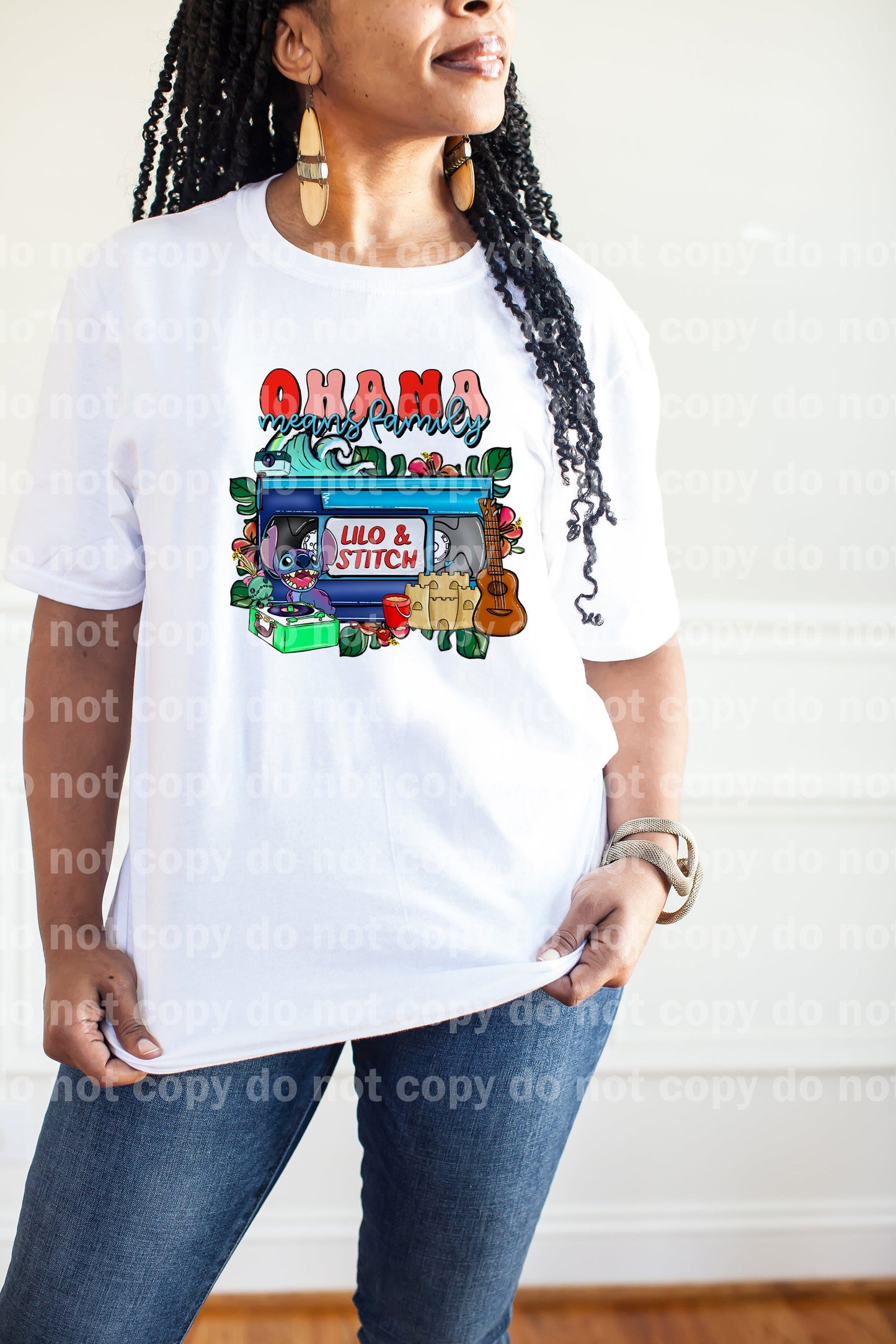 Ohana Means Family Dream Print or Sublimation Print