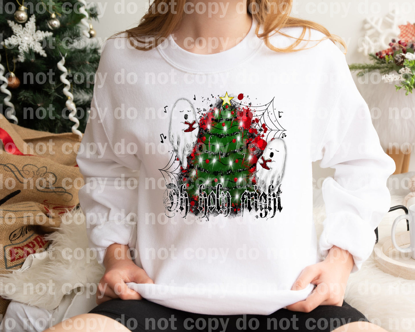 Oh Holy Fright with Optional Sleeve Design Dream Print or Sublimation Print