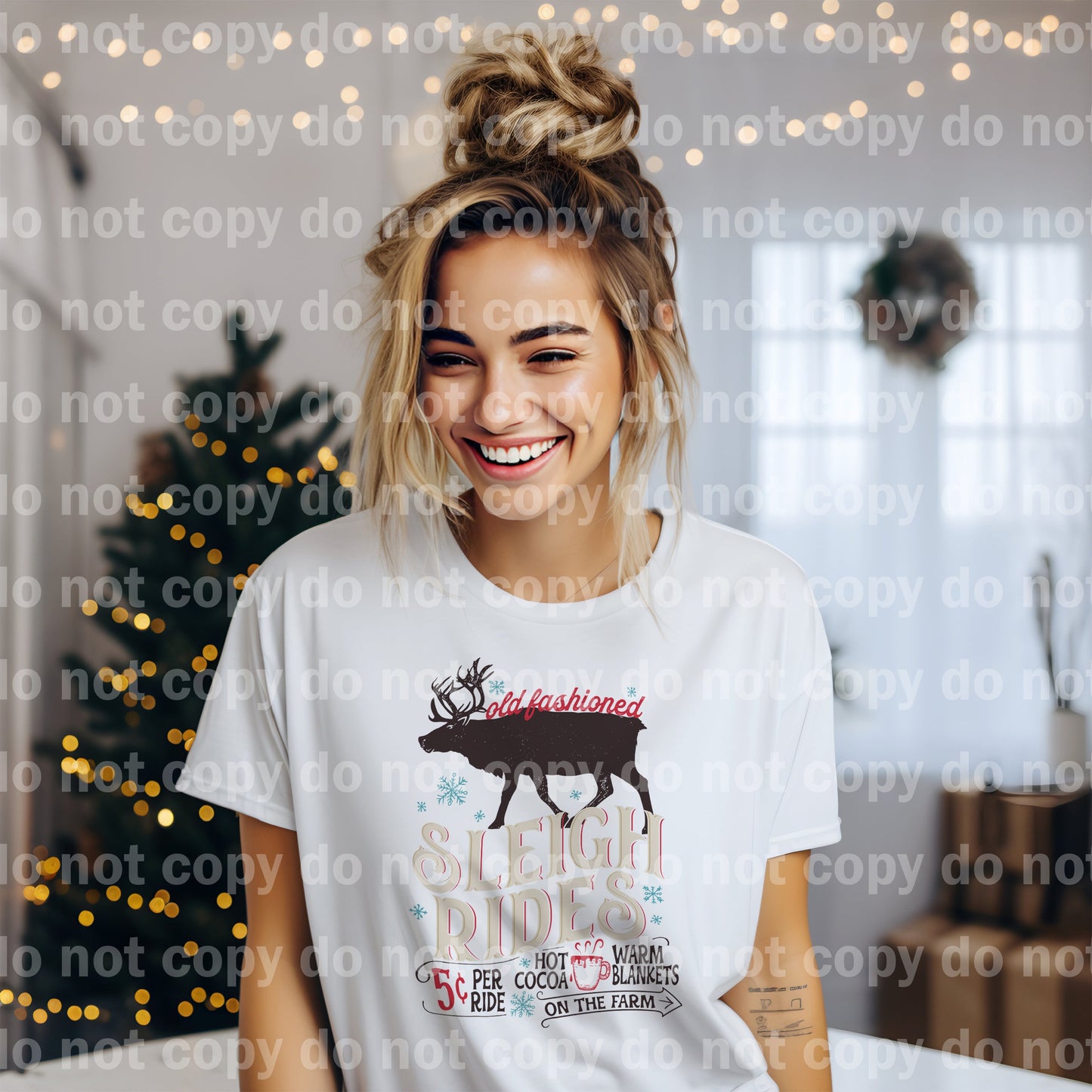 Old Fashioned Sleigh Rides Dream Print or Sublimation Print