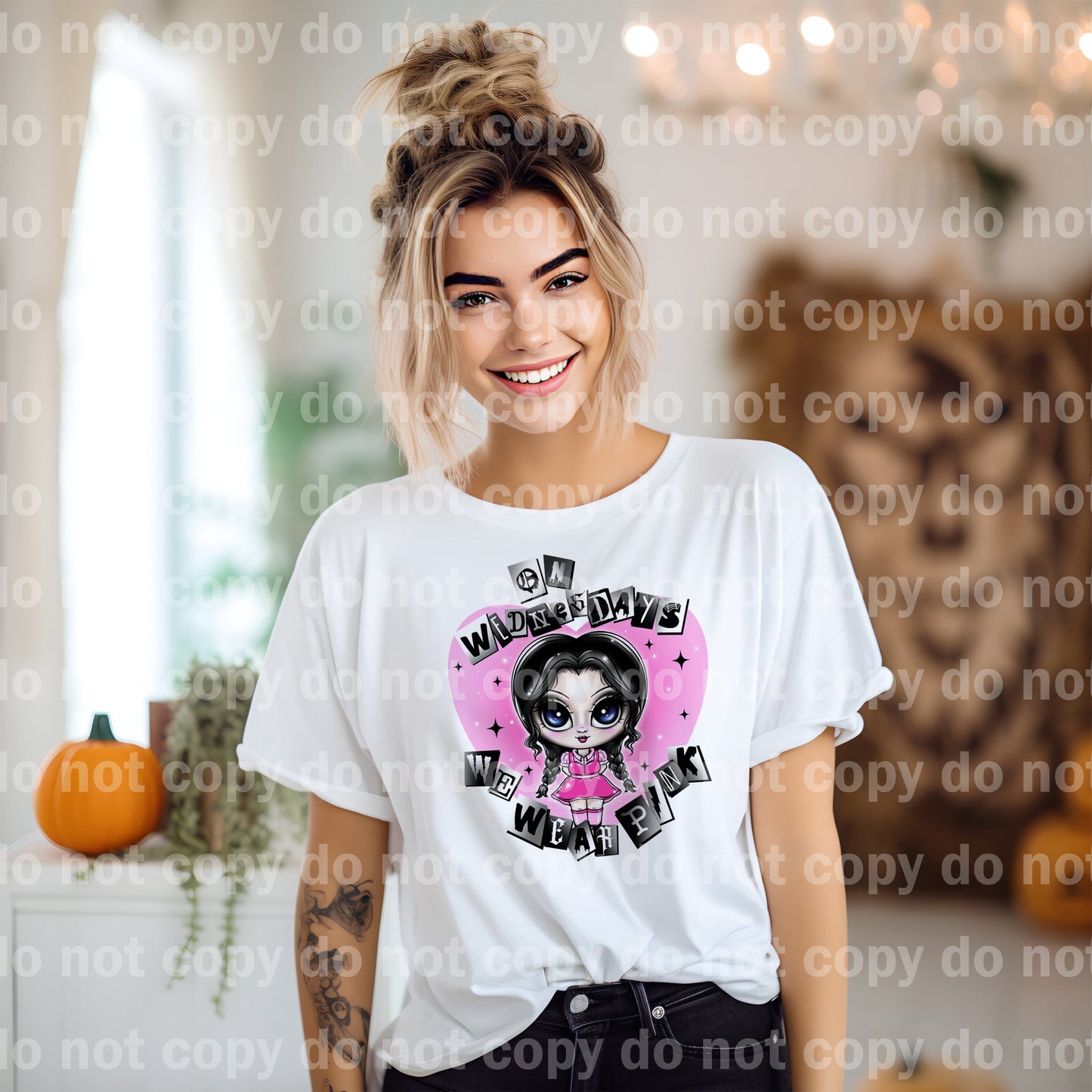 On Wednesdays We Wear Pink Dream Print or Sublimation Print