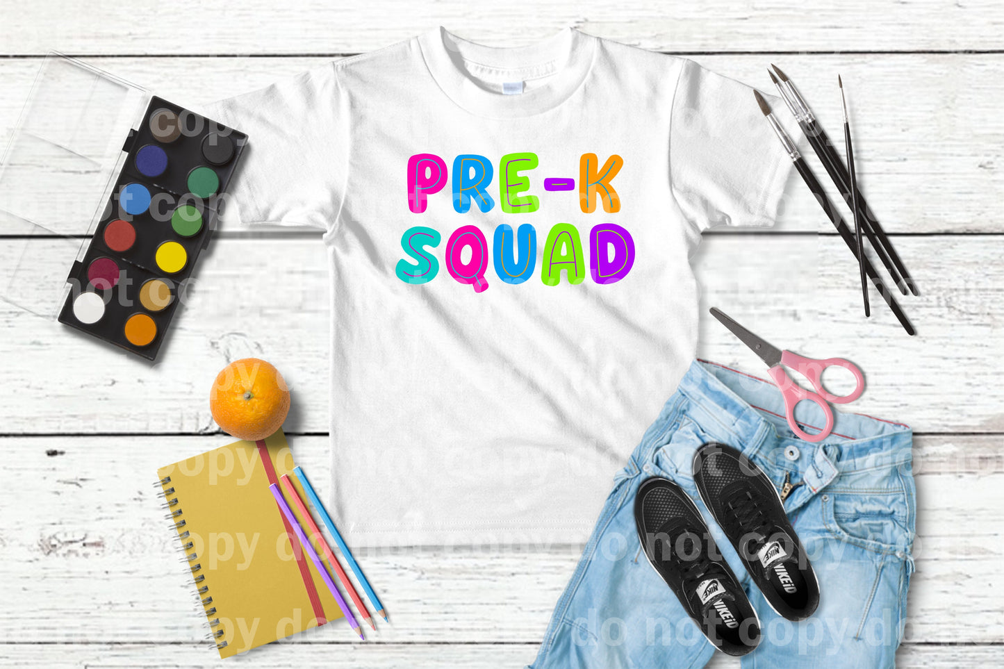 Pre-K Squad Dream Print or Sublimation Print