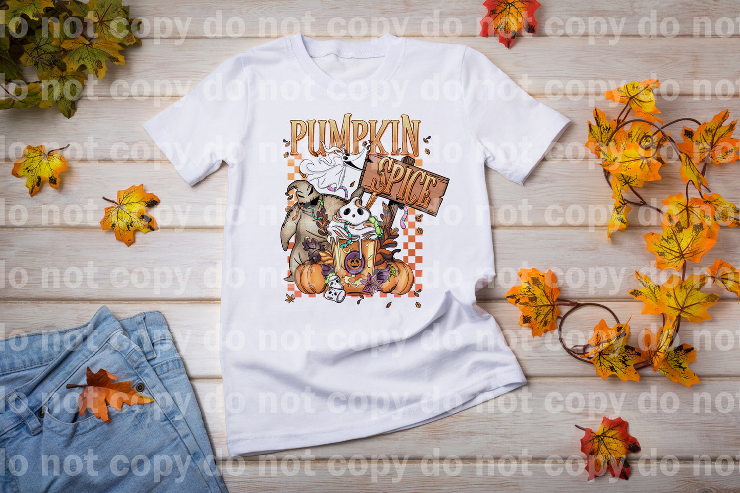 Pumpkin Spice Zero Oogie Snake with Optional Sleeve Design Dream Print or Sublimation Print