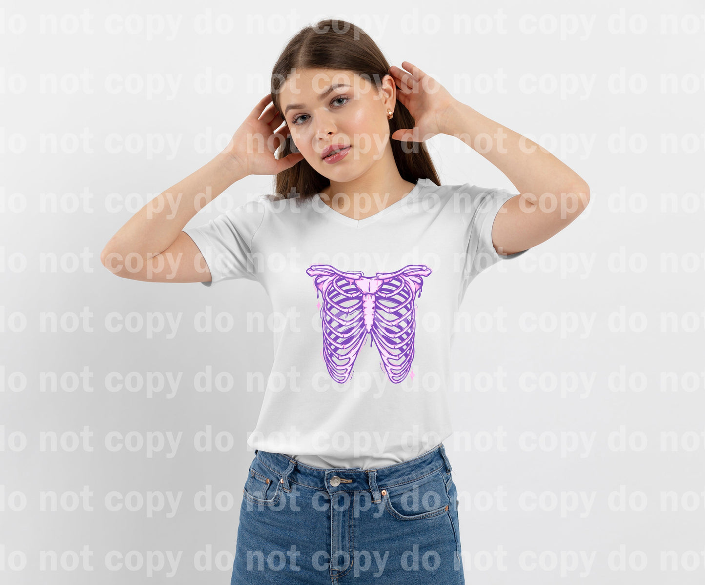 Purple Ribcage Dream Print or Sublimation Print