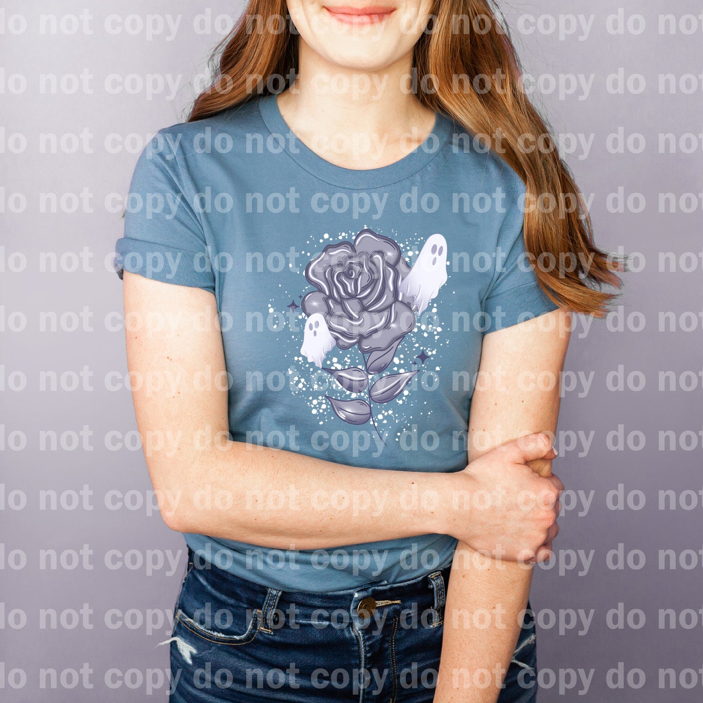 Purple Rose Ghosts Dream Print
