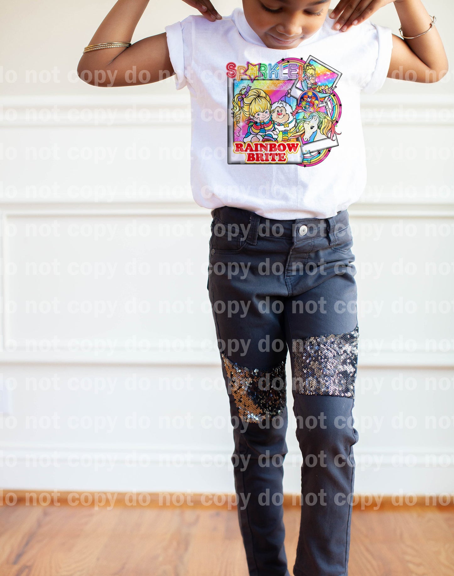 Rainbow Brite Sparkle Cards Dream Print or Sublimation Print