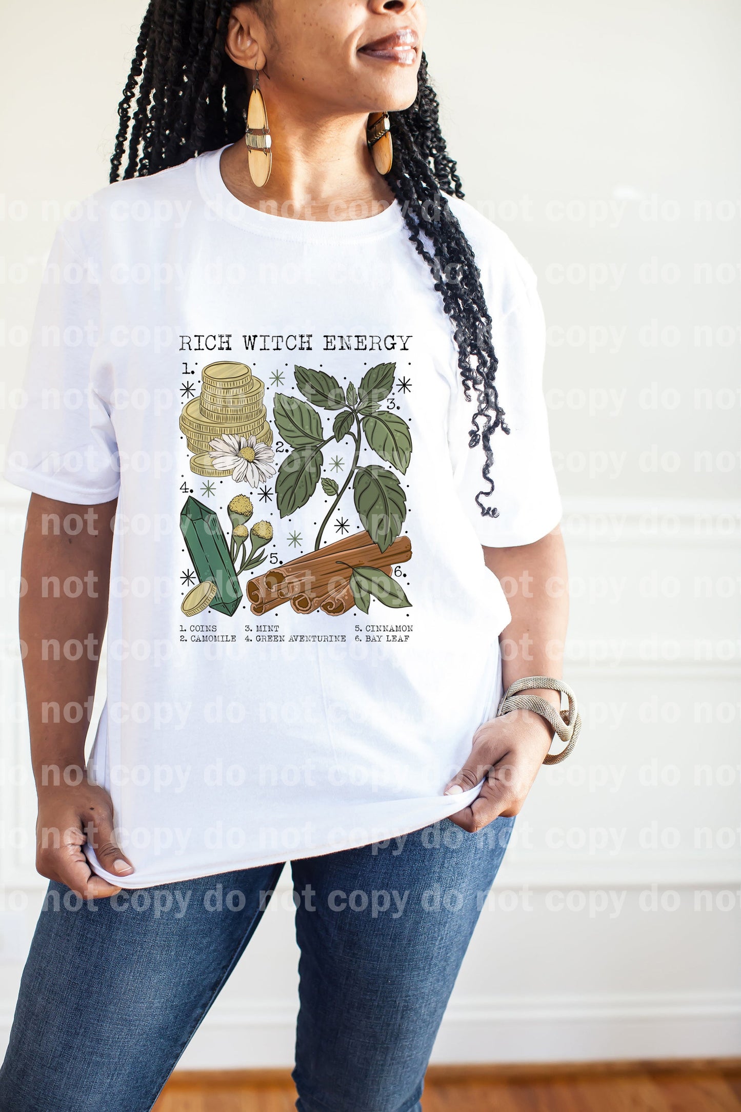 Rich Witch Energy Chart Dream Print or Sublimation Print