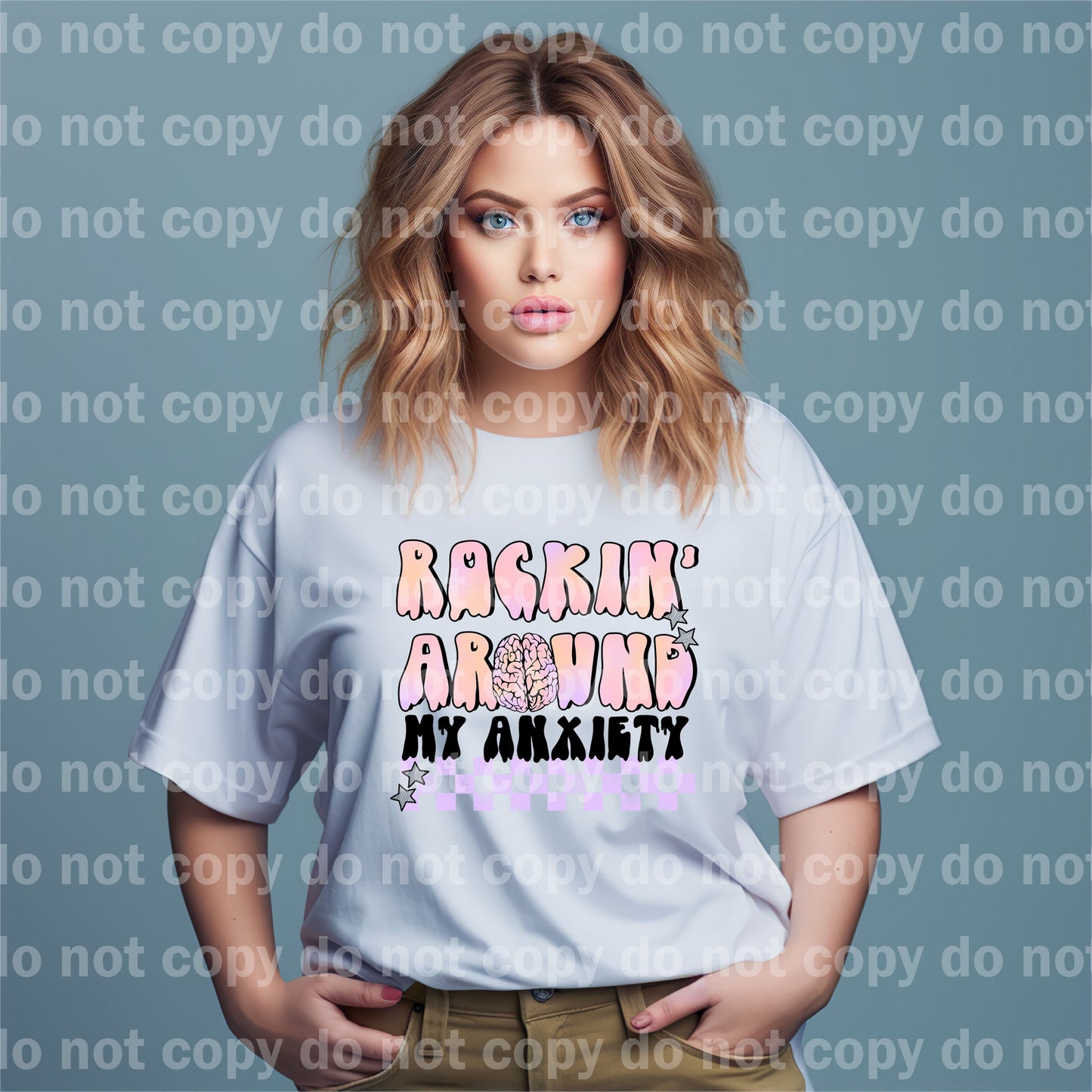 Rockin Around My Anxiety Dream Print or Sublimation Print