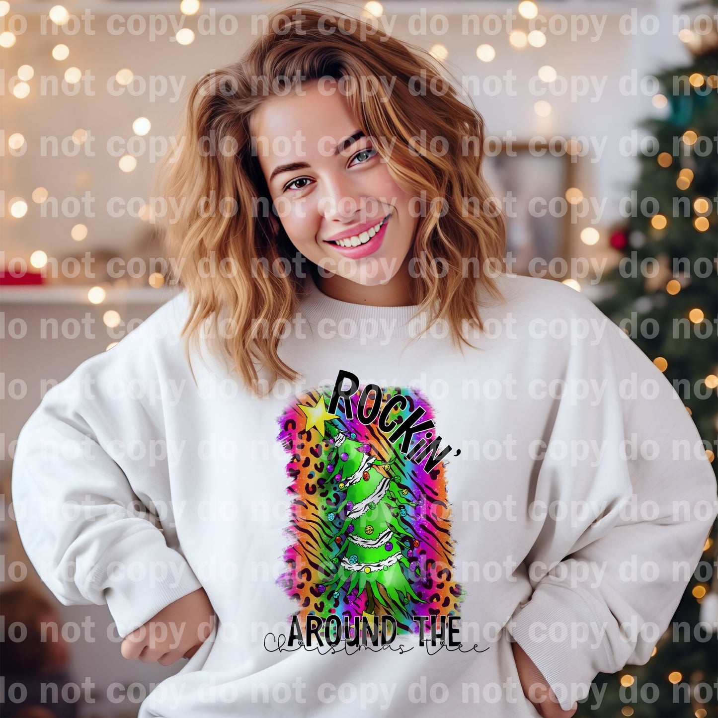 Rockin Around The Christmas Tree Dream Print o Impresión por sublimación