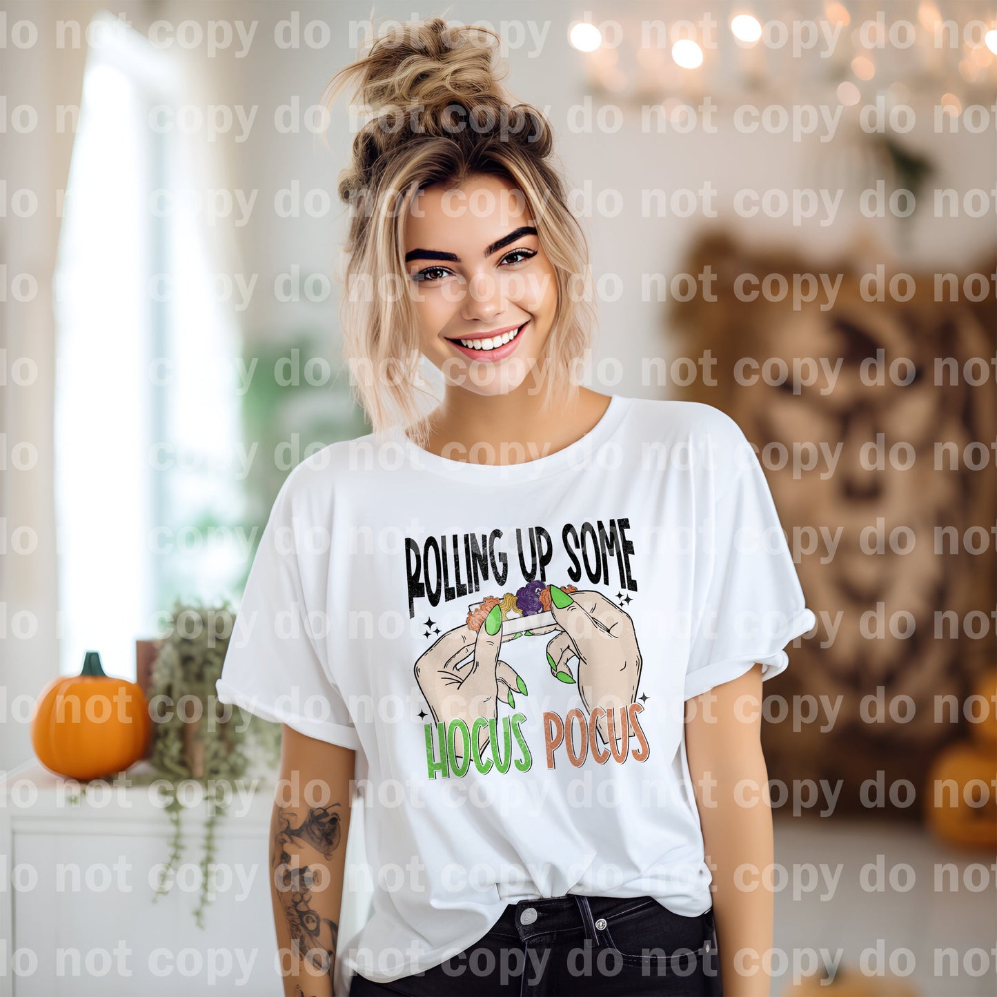 Rolling Up Some Hocus Dream Print or Sublimation Print