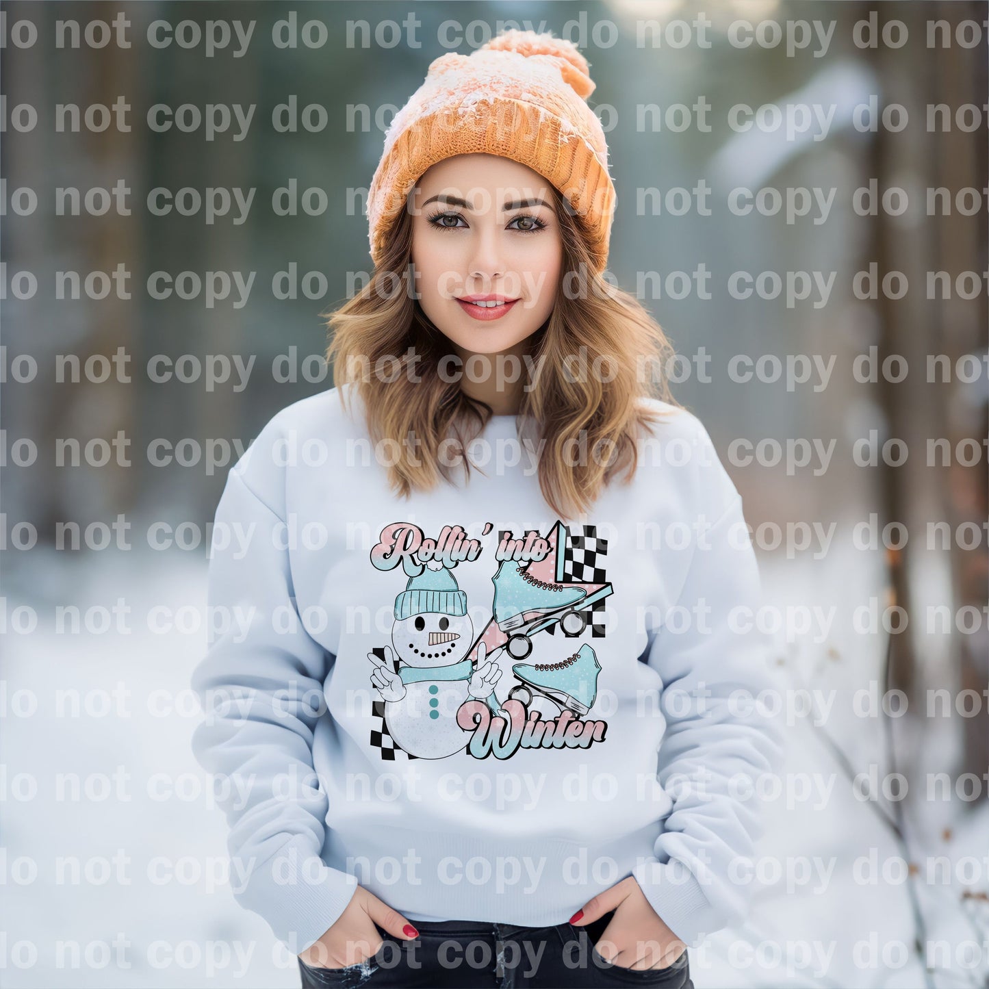 Rollin Into Winter Dream Print or Sublimation Print
