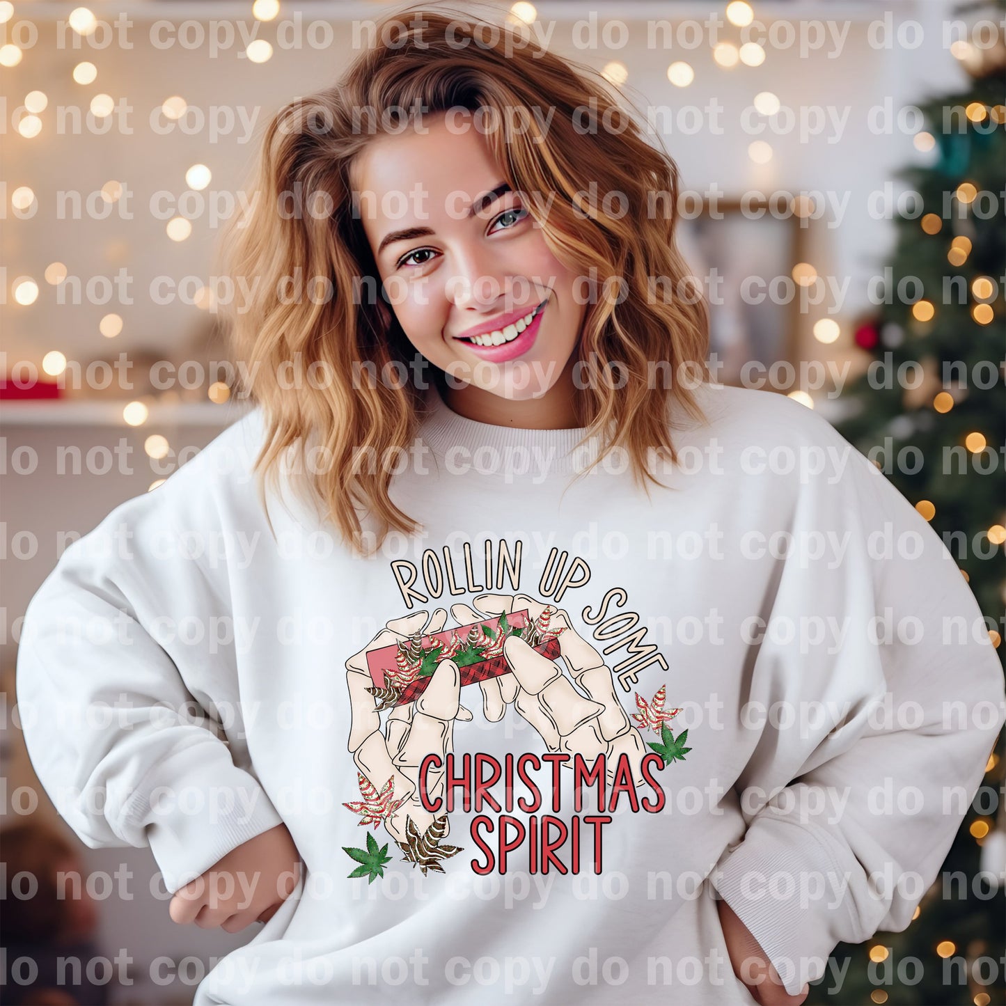 Rollin Up Some Christmas Spirit Dream Print or Sublimation Print