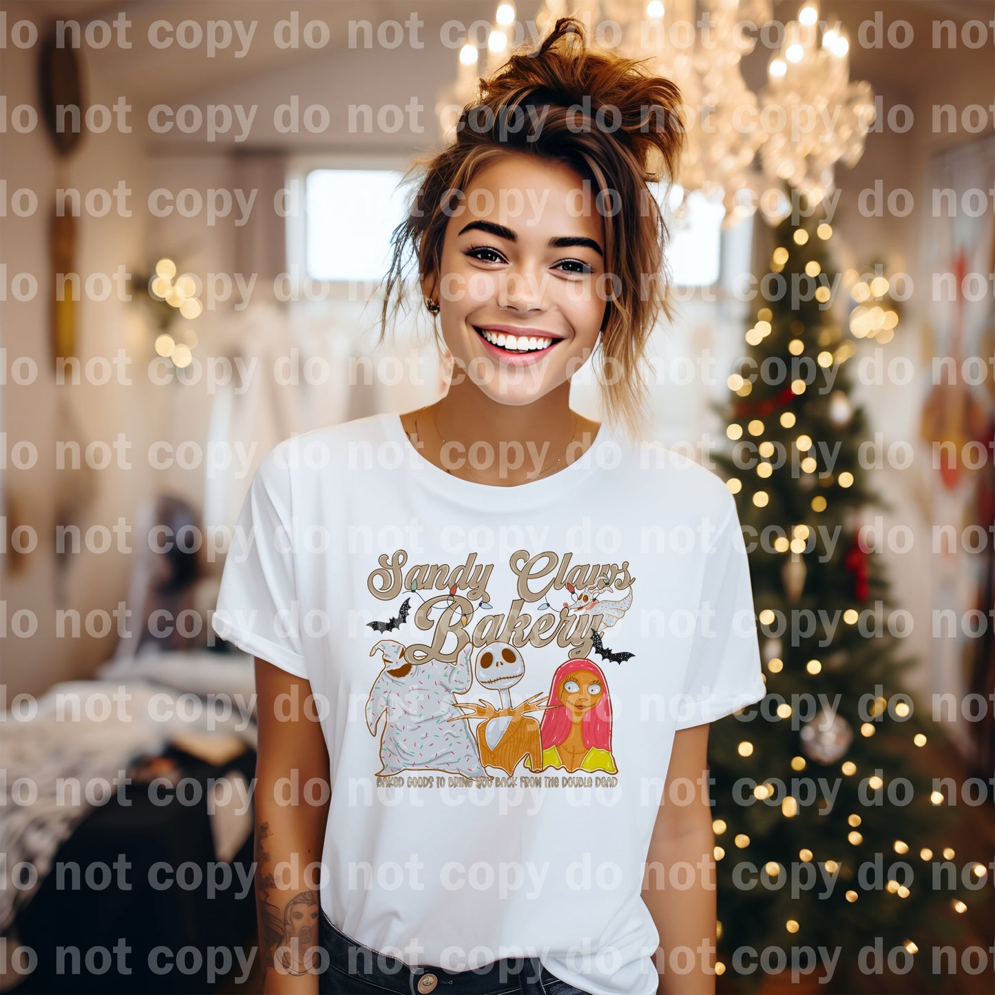 Sandy Claus Bakery Dream Print or Sublimation Print