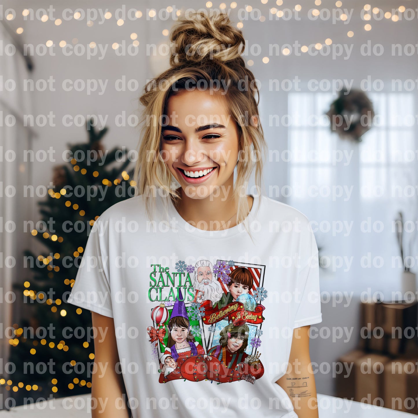 The Santa Claus with Optional Sleeve Design Dream Print or Sublimation Print