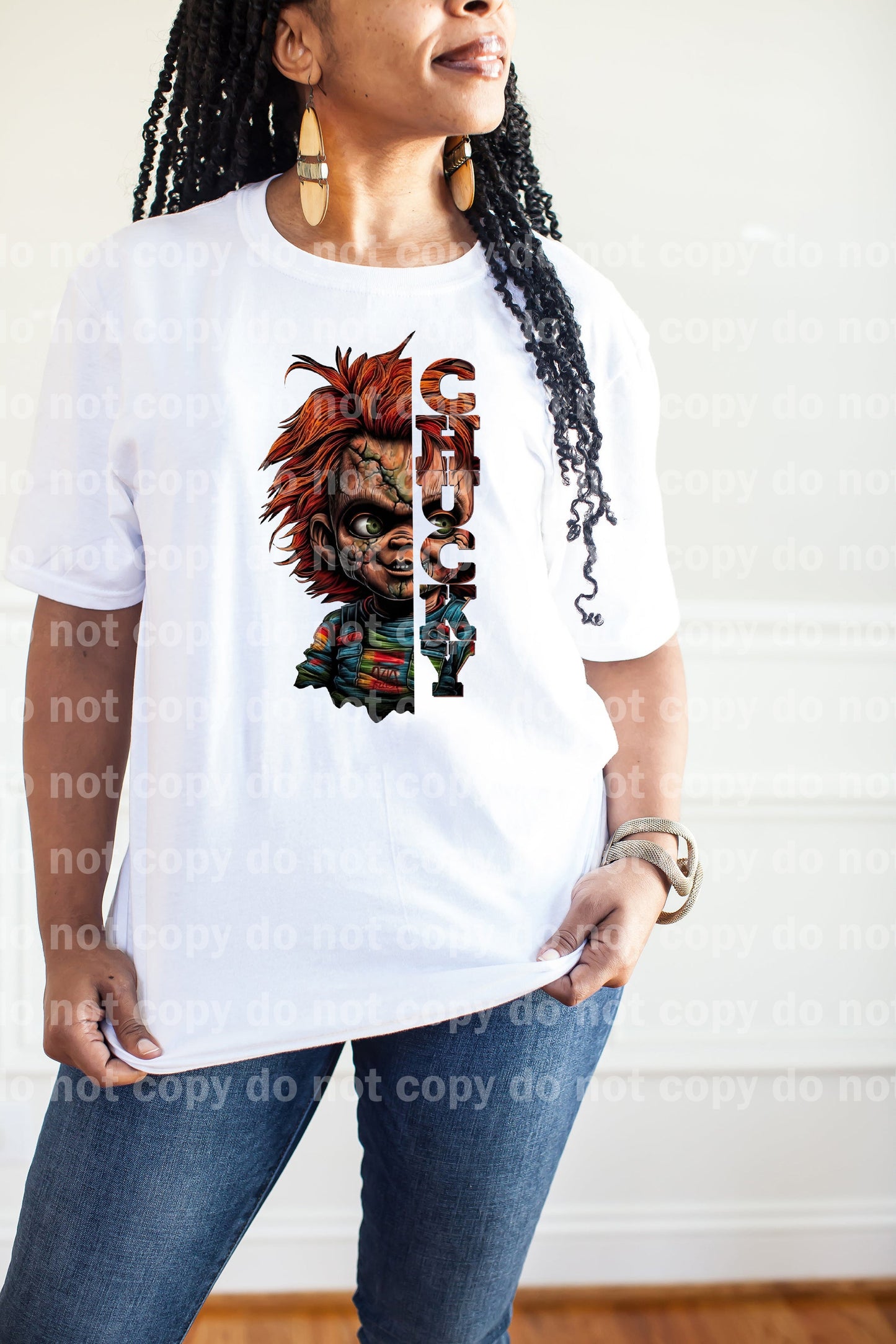 Scary Doll Face Dream Print or Sublimation Print