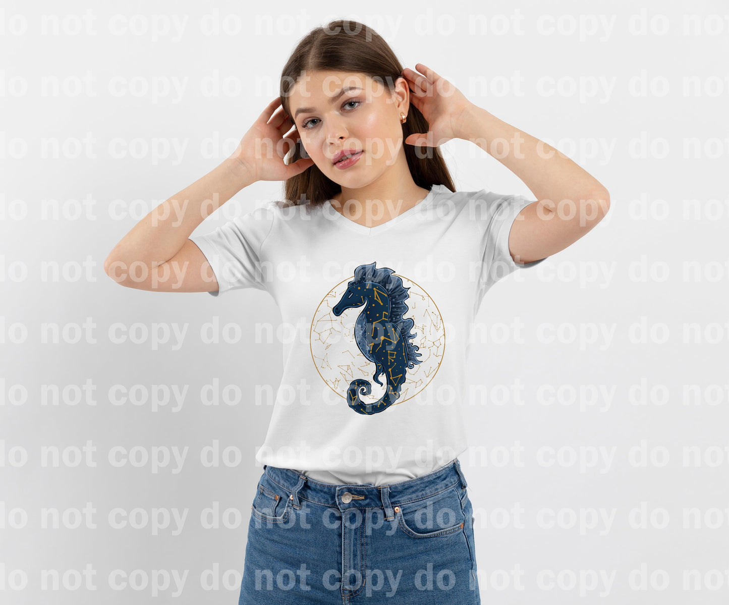 Sea Horse Constellation Dream Print or Sublimation Print