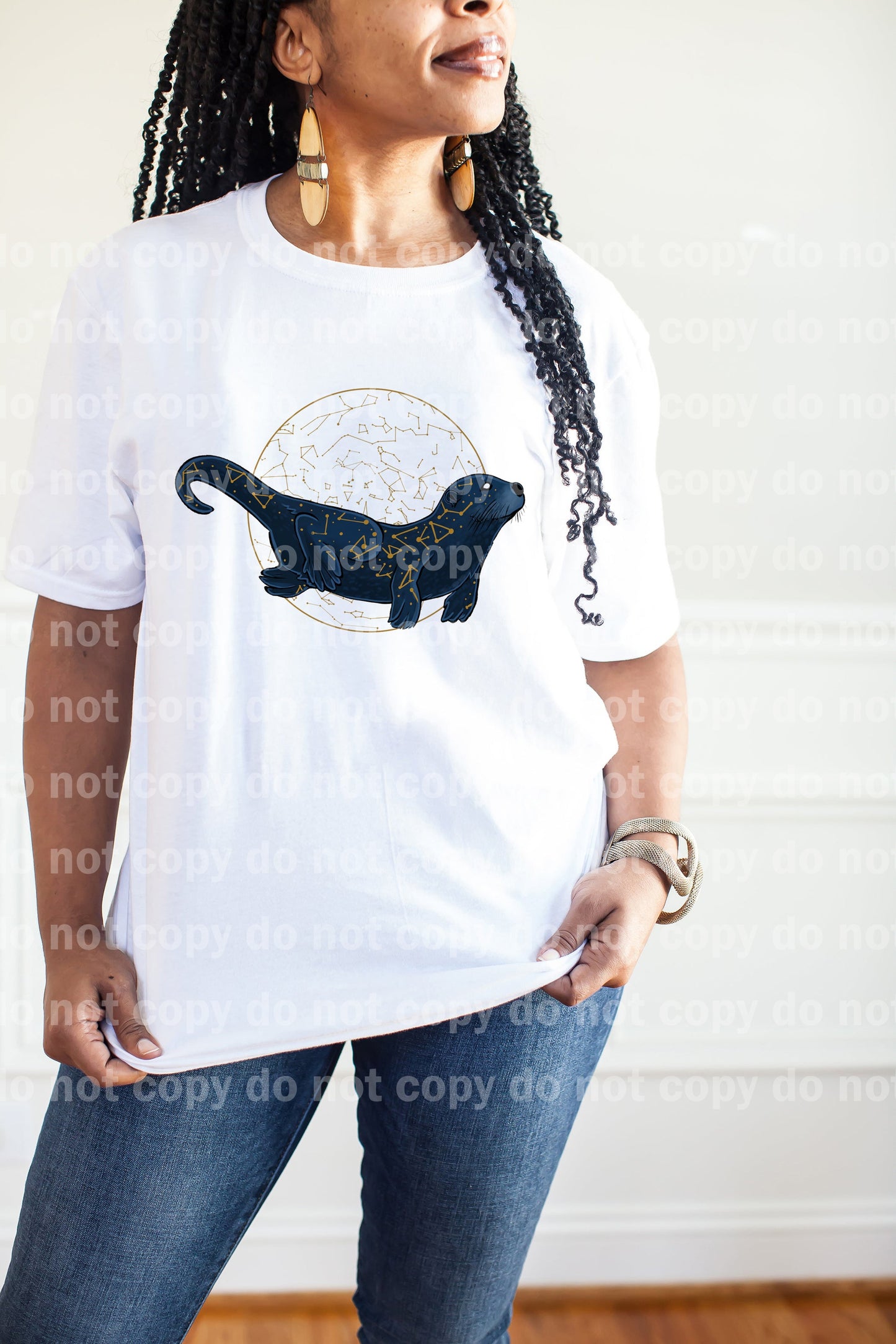 Sea Otter Constellation Dream Print or Sublimation Print