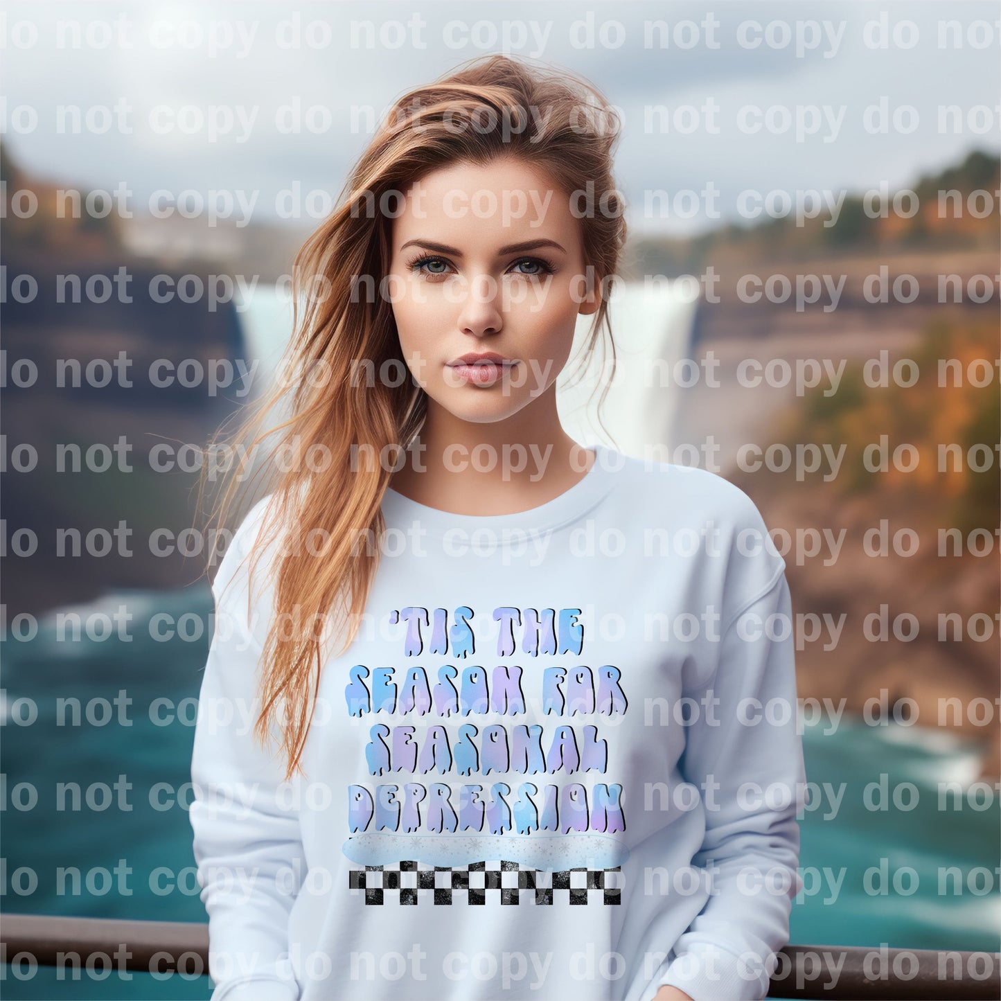 Tis The Season For Seasonal Depression Dream Print or Sublimation Print
