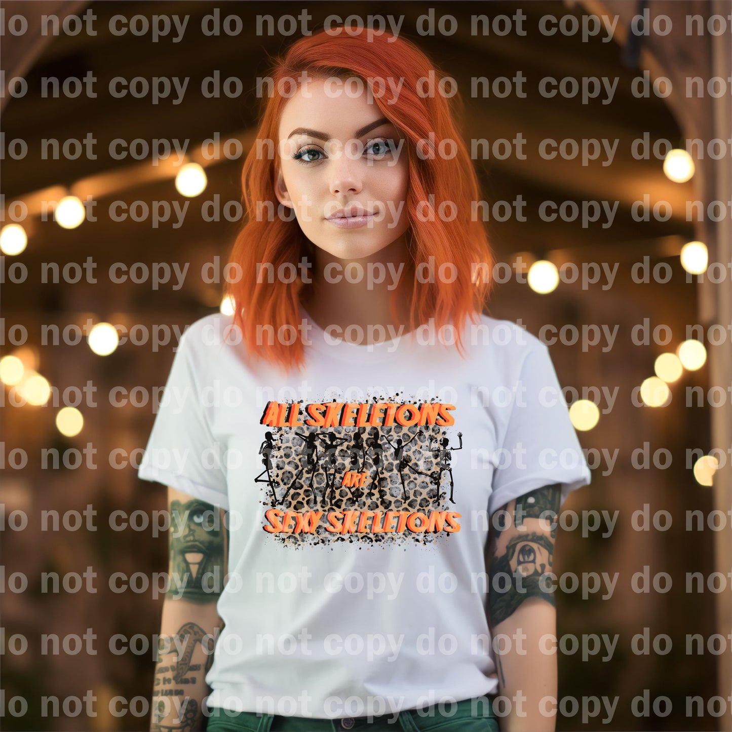 All Skeletons Are Sexy Skeletons Dream Print or Sublimation Print