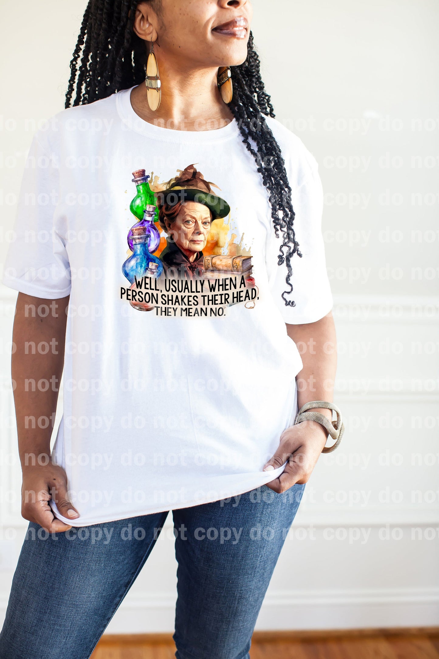 Well Usually When A Person Shakes Their Head They Mean No Dream Print or Sublimation Print