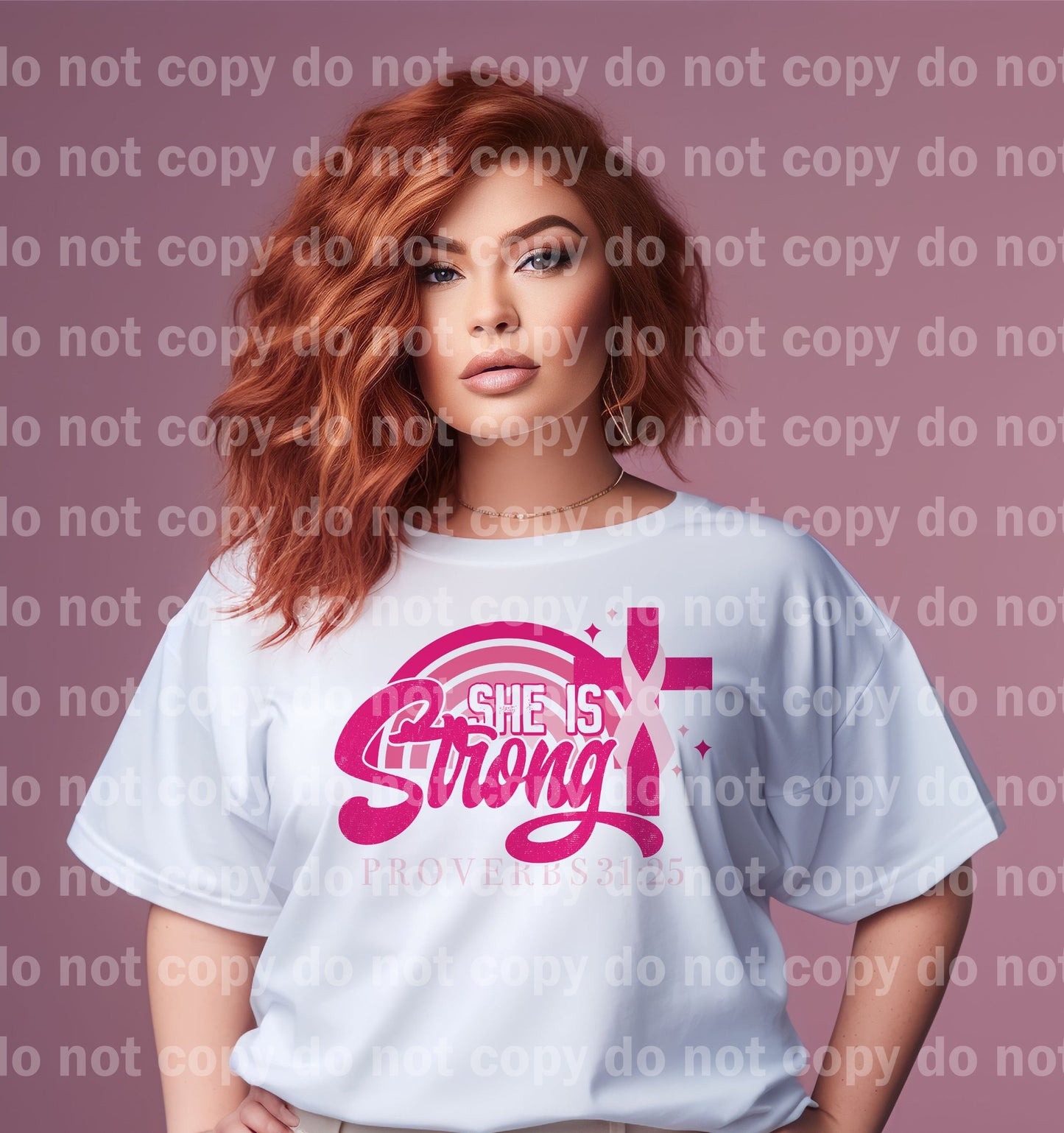 She Is Strong Dream Print or Sublimation Print